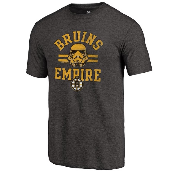 Fanatics | Bruins/Star Wars Empire T-shirt Kids Medium - Picture 1 of 2